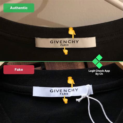 spot fake givenchy t shirt|is givenchy shirt real.